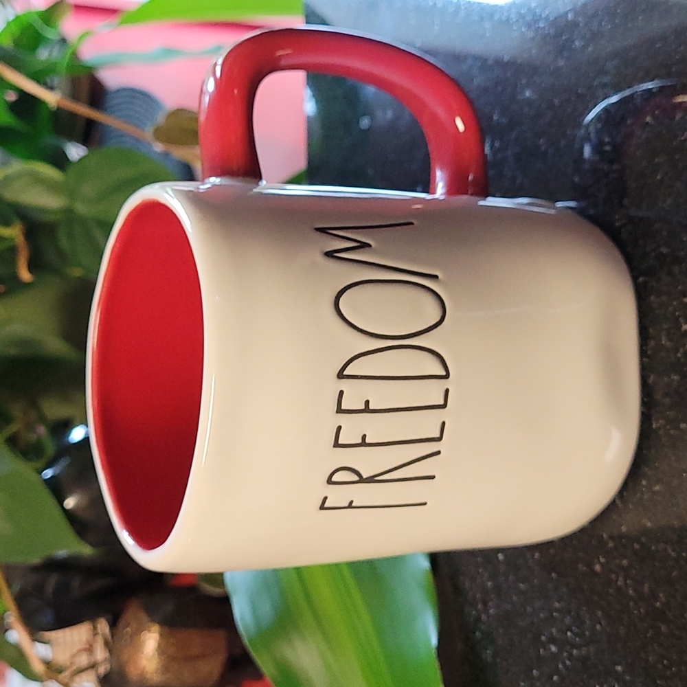 Rae Dunn Freedom Mug